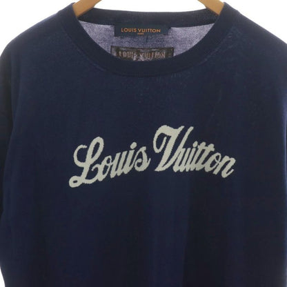 Louis Vuitton 22AW Graphic Knit T-shirt Cut And Sleeve Short Sleeve Logo XL