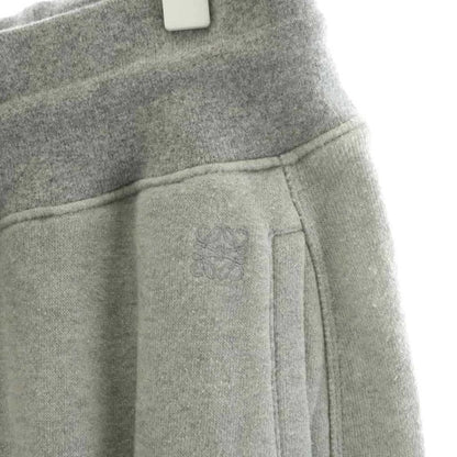 Loewe Anagram Sweatpants Jogger Pants Logo Embroidery Cashmere Blend M Gray