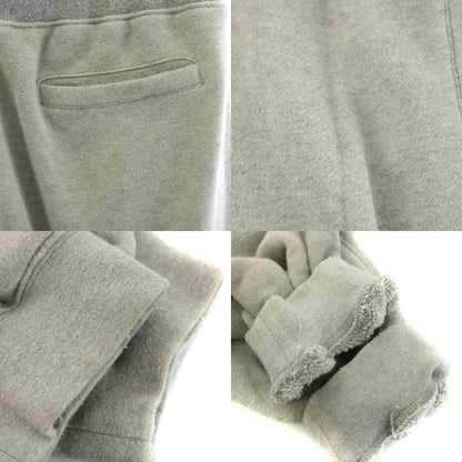Loewe Anagram Sweatpants Jogger Pants Logo Embroidery Cashmere Blend M Gray