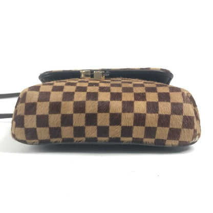 Louis Vuitton Shoulder Bag Gazelle M92130 Halaco/leather Ebène Brown