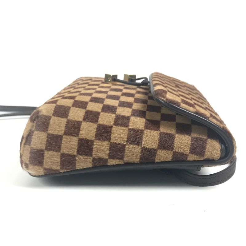 Louis Vuitton Shoulder Bag Gazelle M92130 Halaco/leather Ebène Brown