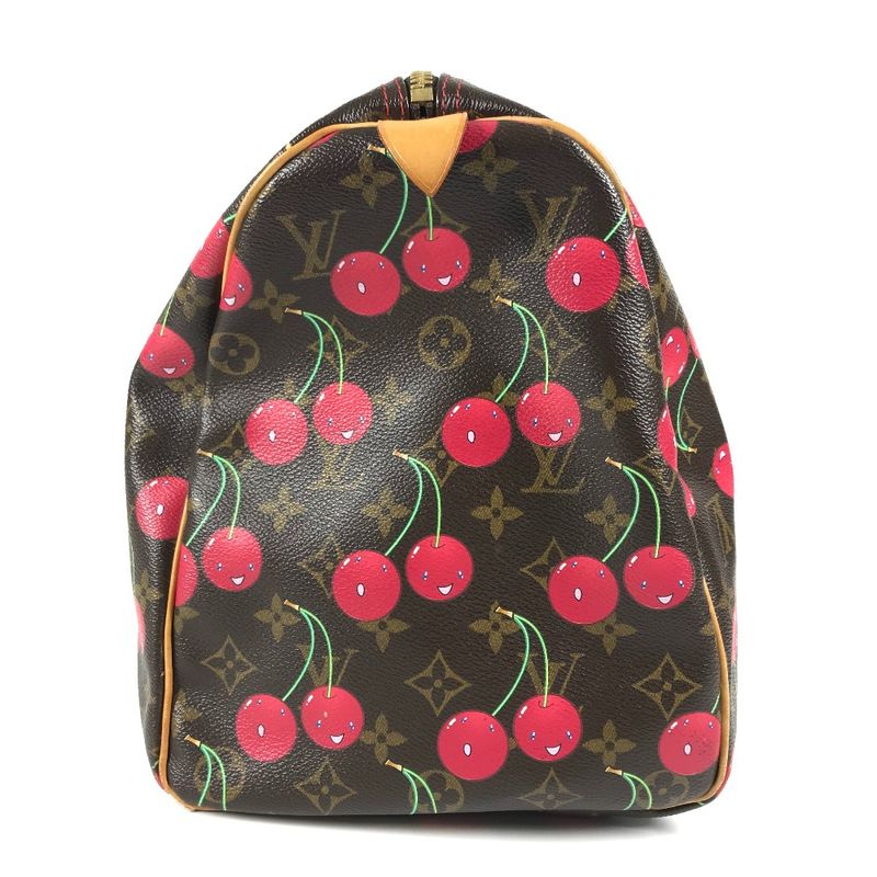 Louis Vuitton Boston Bag Keepall 45 Keepall 45 M95011 Monogram Cherry Canvas