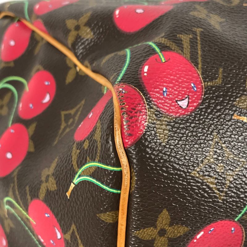 Louis Vuitton Boston Bag Keepall 45 Keepall 45 M95011 Monogram Cherry Canvas