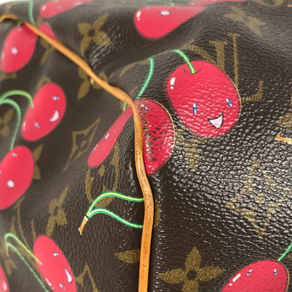 Louis Vuitton Boston Bag Keepall 45 Keepall 45 M95011 Monogram Cherry Canvas