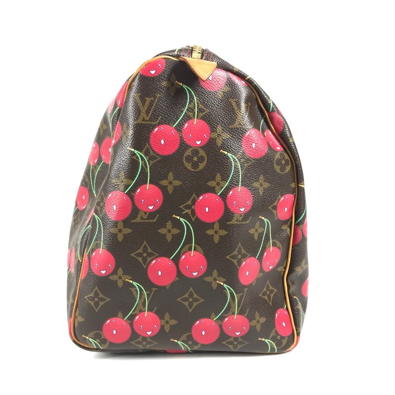Louis Vuitton Boston Bag Keepall 45 Keepall 45 M95011 Monogram Cherry Canvas