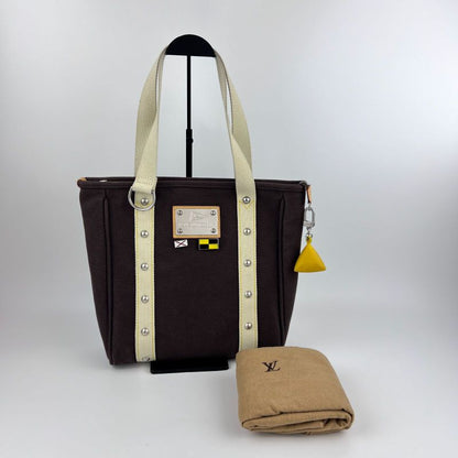 Louis Vuitton Antigua Cabas MM Tote Bag M80663 Sp1005 Vintage Ladies