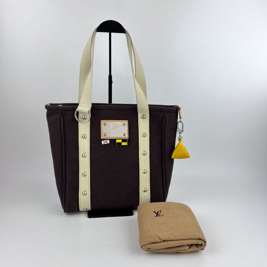Louis Vuitton Antigua Cabas MM Tote Bag M80663 Sp1005 Vintage Ladies