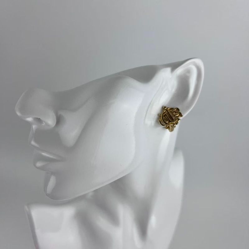 Christian DIOR Accessories Earrings Gold Vintage Women