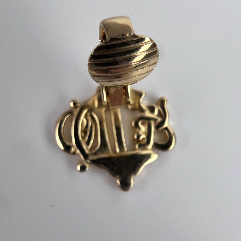 Christian DIOR Accessories Earrings Gold Vintage Women