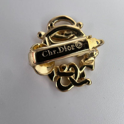 Christian DIOR Accessories Earrings Gold Vintage Women