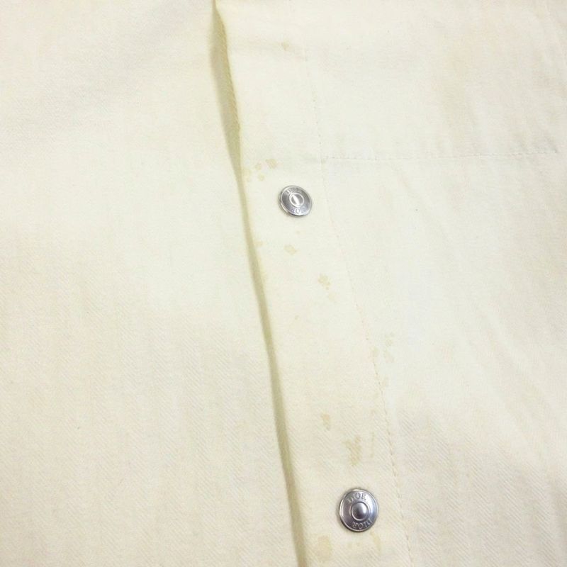 Dior Homme Dior Homme Atelier Line Coach Jacket Cotton Denim With Herringbone