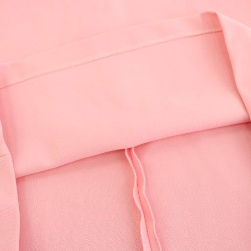 Gucci Jersey Ruffle Dress Knee Length Short Sleeves Puff Sleeves Interlocking