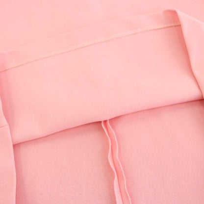 Gucci Jersey Ruffle Dress Knee Length Short Sleeves Puff Sleeves Interlocking