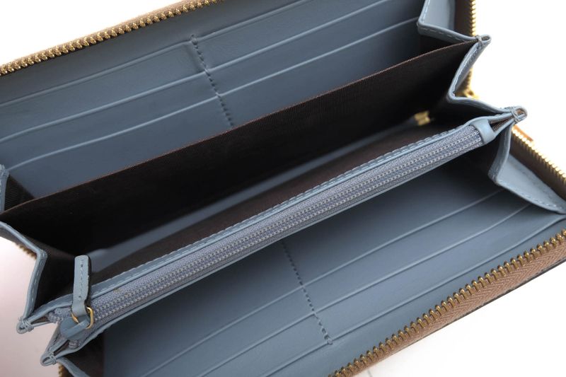 Gucci Women Wallet Women Leather Genuine Leather Beige 453158 Nymphaea Long