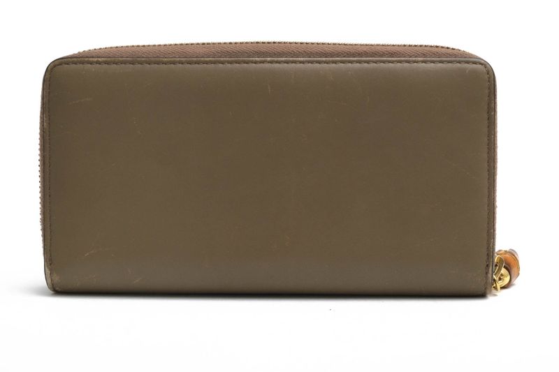 Gucci Women Wallet Women Leather Genuine Leather Beige 453158 Nymphaea Long