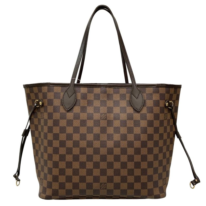 Louis Vuitton Damier Neverfull MM N41358 Ebène Tote Bag