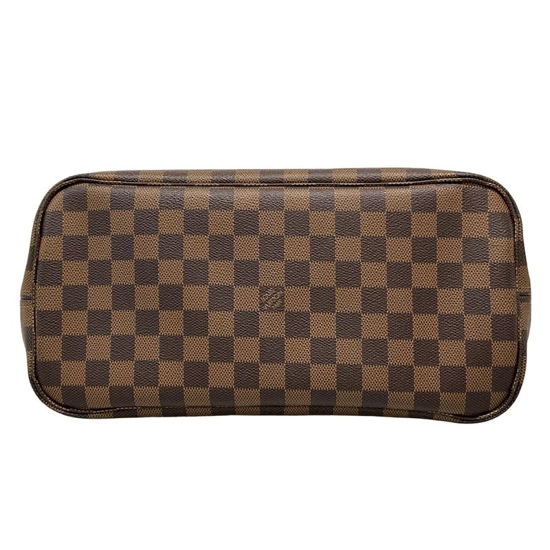 Louis Vuitton Damier Neverfull MM N41358 Ebène Tote Bag