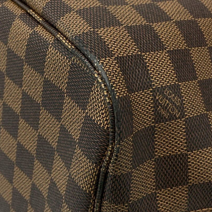 Louis Vuitton Damier Neverfull MM N41358 Ebène Tote Bag