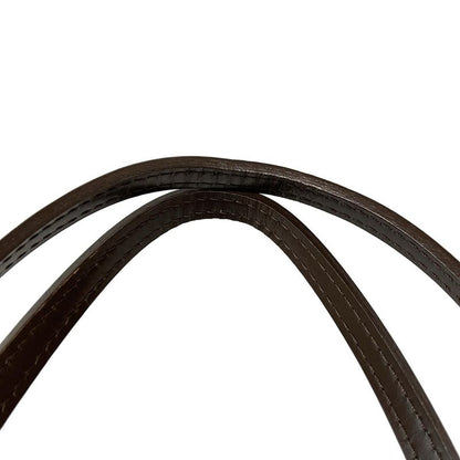 Louis Vuitton Damier Neverfull MM N41358 Ebène Tote Bag