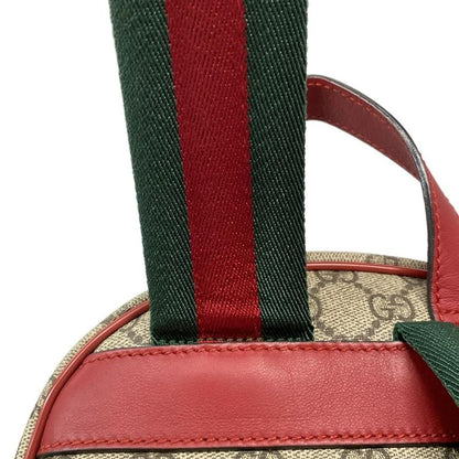 Gucci Backpack Sac GG Plus GG Supremesherry (web) 427042 Gray Beige X Dark Gray