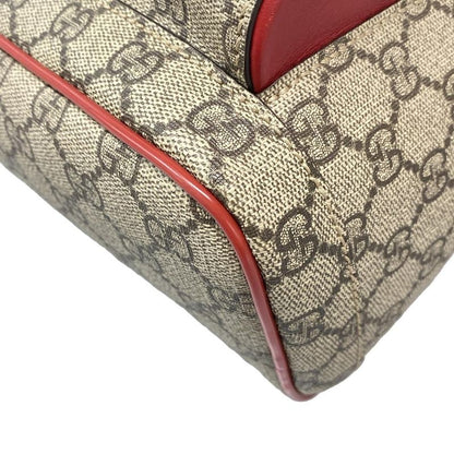 Gucci Backpack Sac GG Plus GG Supremesherry (web) 427042 Gray Beige X Dark Gray