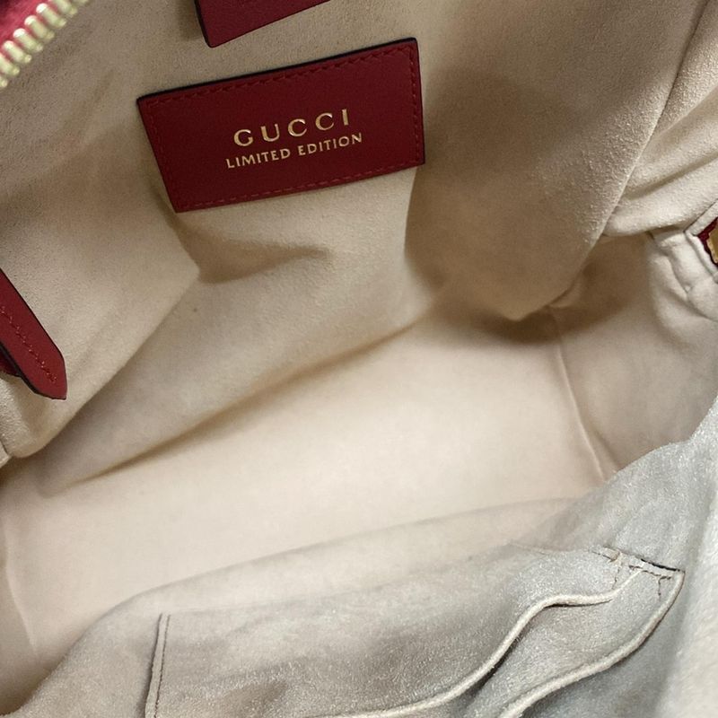 Gucci Backpack Sac GG Plus GG Supremesherry (web) 427042 Gray Beige X Dark Gray