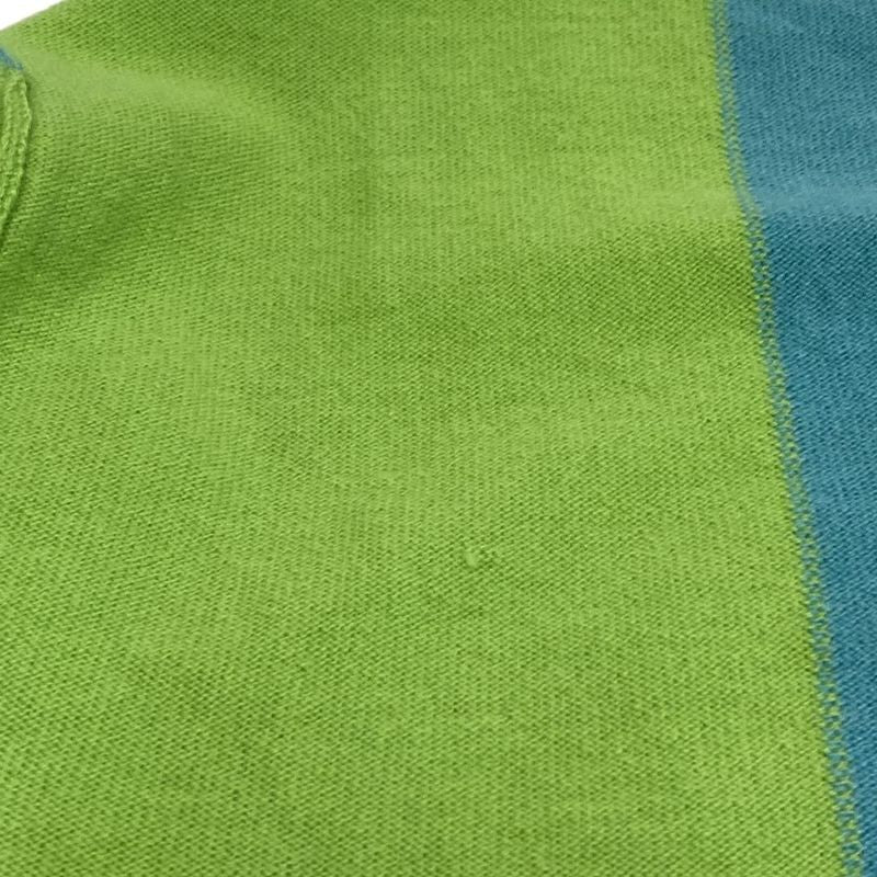 Hermes Short Sleeved Sweater Size S Men's - Yellow Green And Light Green