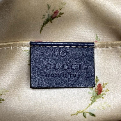 Gucci Shoulder Bag GG Marmont 447632 Light Blue And Blue Chain Shoulder/faux