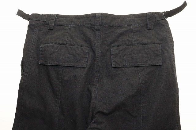 Balenciaga 23AW Flared Cargo Pants Black M 768810 Tkp27 Flared Cargo Long Pants