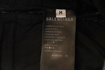 Balenciaga 23AW Flared Cargo Pants Black M 768810 Tkp27 Flared Cargo Long Pants