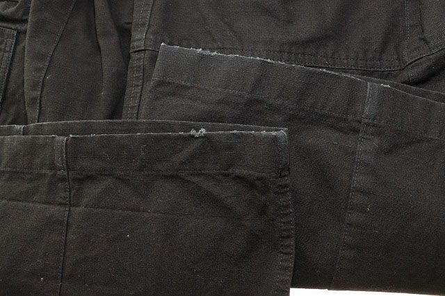 Balenciaga 23AW Flared Cargo Pants Black M 768810 Tkp27 Flared Cargo Long Pants