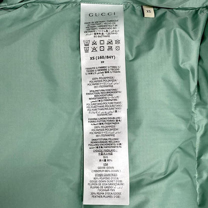 Gucci Down Jacket Size XS Mens - 663733 Xluhp Light Pink X Black Long Sleeve /