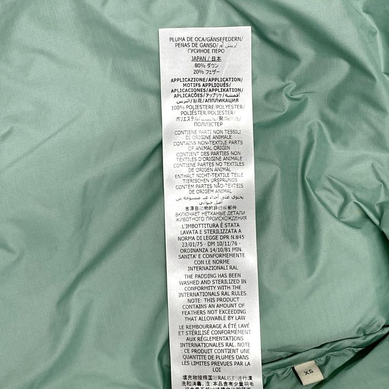 Gucci Down Jacket Size XS Mens - 663733 Xluhp Light Pink X Black Long Sleeve /