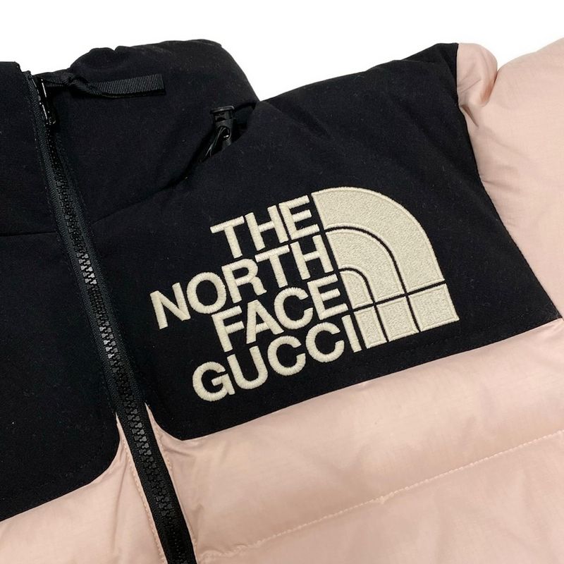 Gucci Down Jacket Size XS Mens - 663733 Xluhp Light Pink X Black Long Sleeve /