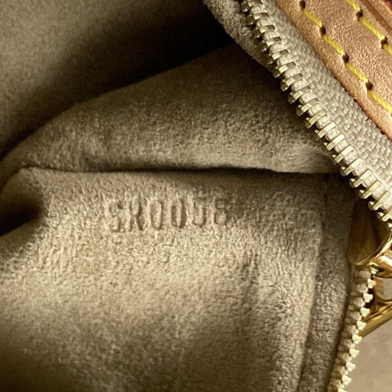 Louis Vuitton Shoulder Bag Monogram Multicolor Aurelia MM M40095 Noir Black