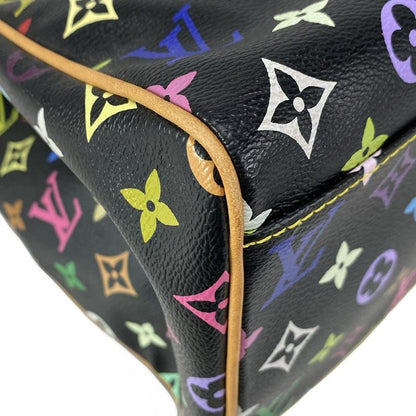 Louis Vuitton Shoulder Bag Monogram Multicolor Aurelia MM M40095 Noir Black