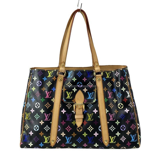 Louis Vuitton Shoulder Bag Monogram Multicolor Aurelia MM M40095 Noir Black