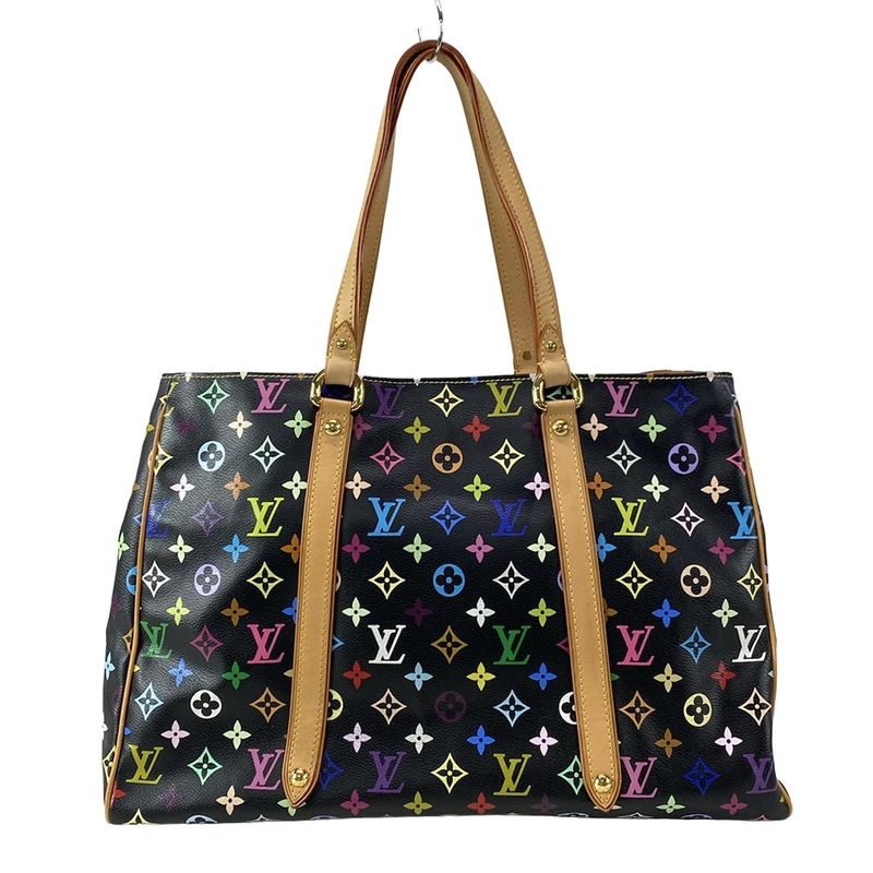 Louis Vuitton Shoulder Bag Monogram Multicolor Aurelia MM M40095 Noir Black