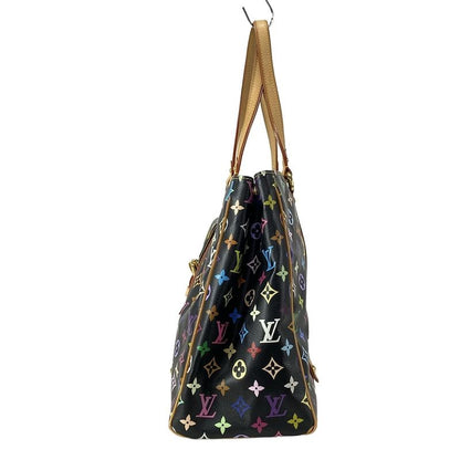 Louis Vuitton Shoulder Bag Monogram Multicolor Aurelia MM M40095 Noir Black