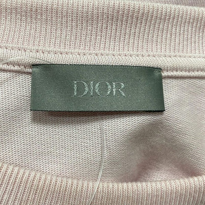 Dior/christian Dior Short Sleeve T-shirt Size S Men 943j605f0554 Light Pink
