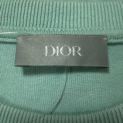 Dior/christian Dior Short Sleeve T-shirt Size L Men's 943j605a0554 Green