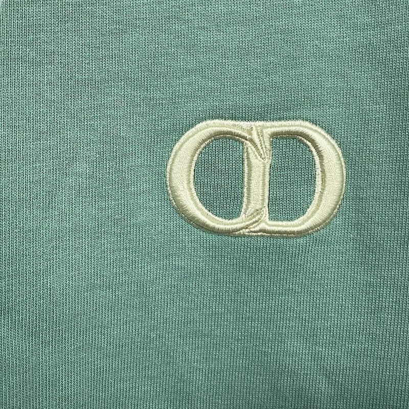 Dior/christian Dior Short Sleeve T-shirt Size L Men's 943j605a0554 Green