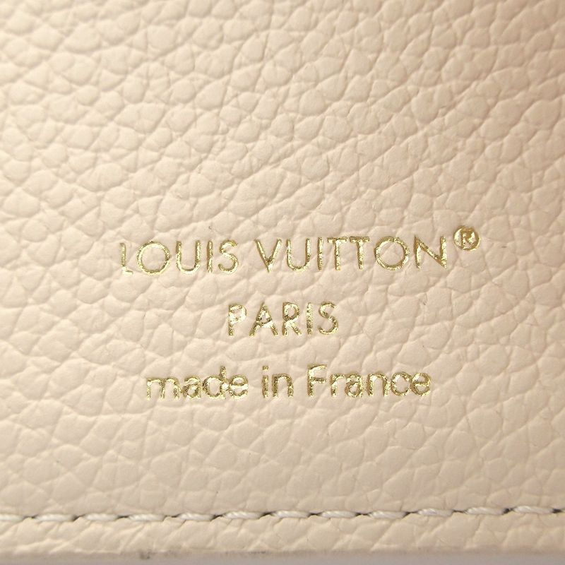 Louis Vuitton Trifold Wallet Bicolor Monogram Empreinte Portefeuille Victorine