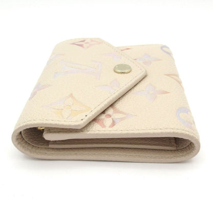 Louis Vuitton Trifold Wallet Bicolor Monogram Empreinte Portefeuille Victorine