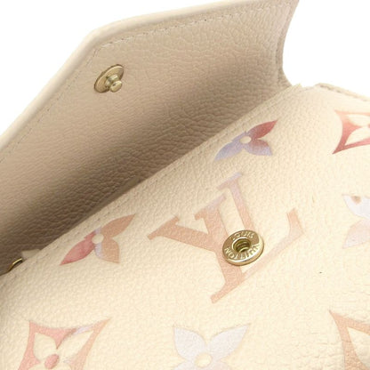 Louis Vuitton Trifold Wallet Bicolor Monogram Empreinte Portefeuille Victorine