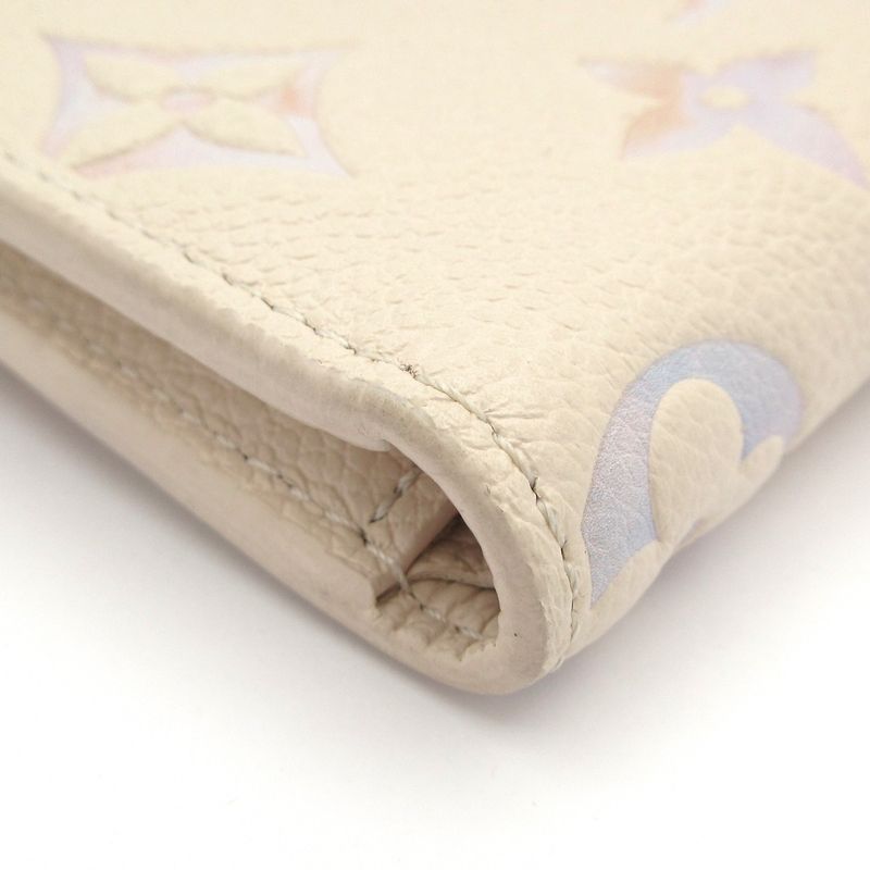 Louis Vuitton Trifold Wallet Bicolor Monogram Empreinte Portefeuille Victorine