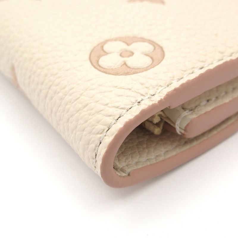 Louis Vuitton Trifold Wallet Bicolor Monogram Empreinte Portefeuille Victorine