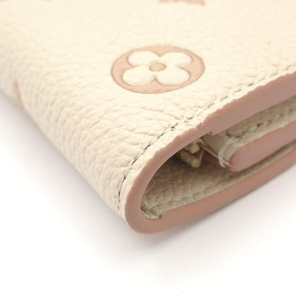 Louis Vuitton Trifold Wallet Bicolor Monogram Empreinte Portefeuille Victorine