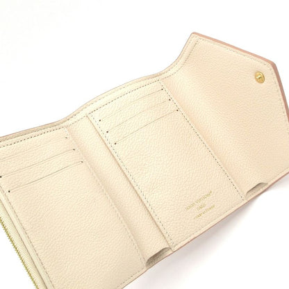 Louis Vuitton Trifold Wallet Bicolor Monogram Empreinte Portefeuille Victorine