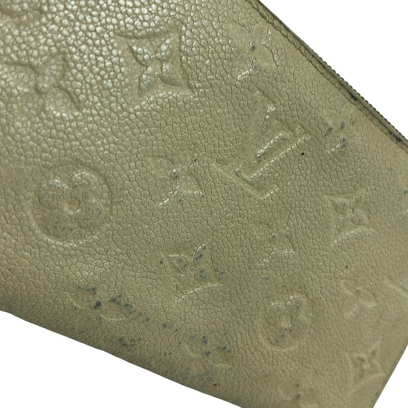 Louis Vuitton Monogram Empreinte Zippy Wallet M64089 Clesme Leather Cowhide